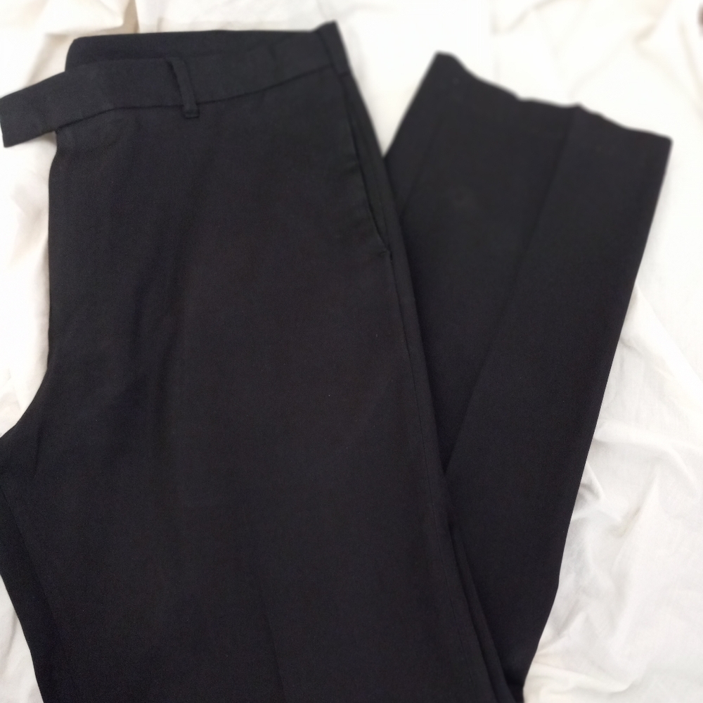 Van Heusen Men's Dress Slacks Black Size 36X32